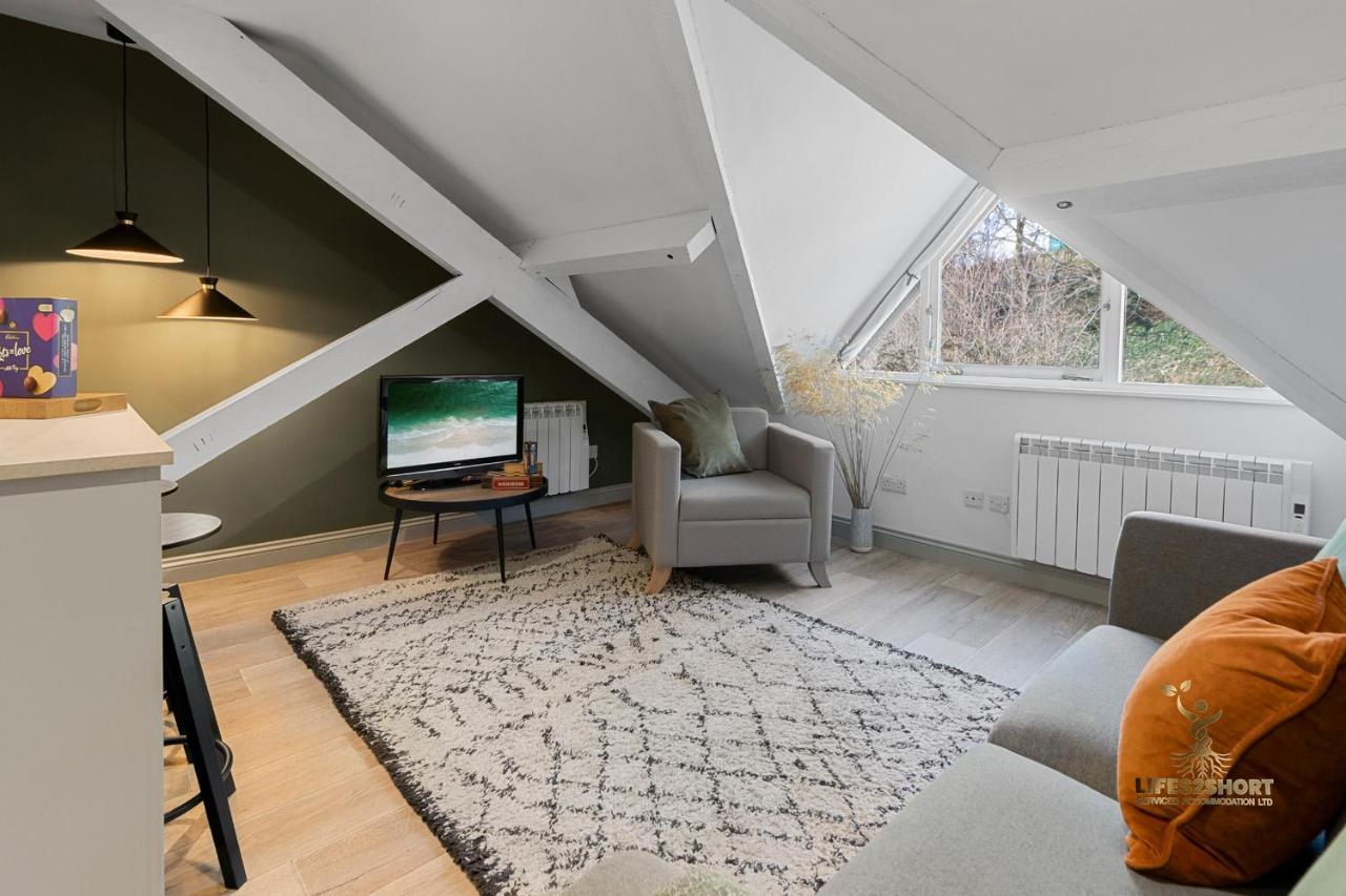 Luxe Courtyard Apartment For 4 Near Exeter City Centre Exterior foto